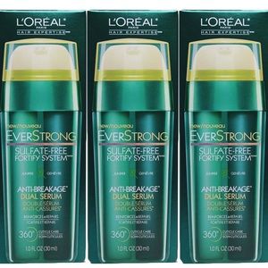 (3) L'OREAL EverStrong Anti-Breakage Dual Serum